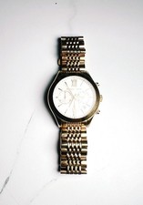 Michael Kors Oversized Aspyn Gold-Tone Watch Modern Mob Wife Old Money Design