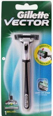 2X Gillette Victor Razors Handle for Sensor Excel 10 Cartridges