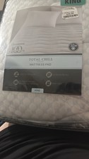 Beautyrest Total Chill Mattress Pad King Deep Pocket Cool Touch