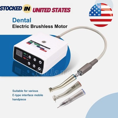 Dental Brushless LED Electric Micro Motor /1:5 1:1 Handstück LED Fiber Optic A