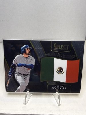 Panini 2025 Select Adrian Gonzalez Global Icons #4 Insert Los Angeles