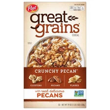 Crunchy Pecan Breakfast Cereal, Non GMO Project Verified, Heart Healthy, Low ...