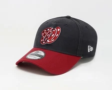 New Era 9Twenty Men Women Cap MLB Washington Nationals Adjustable Navy Red Hat