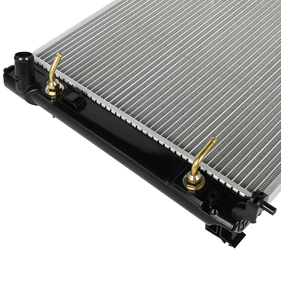 Radiator And AC Condenser Fits 2012 2013 2014 2015 2016 2017-2019 Nissan Versa - Imagem 4 de 4