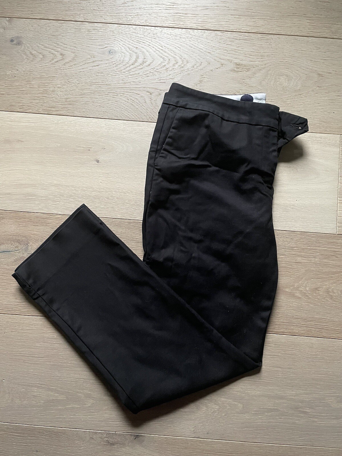 Boden Women's Hampshire 7/8 Jersey Trouser Black Size 8R