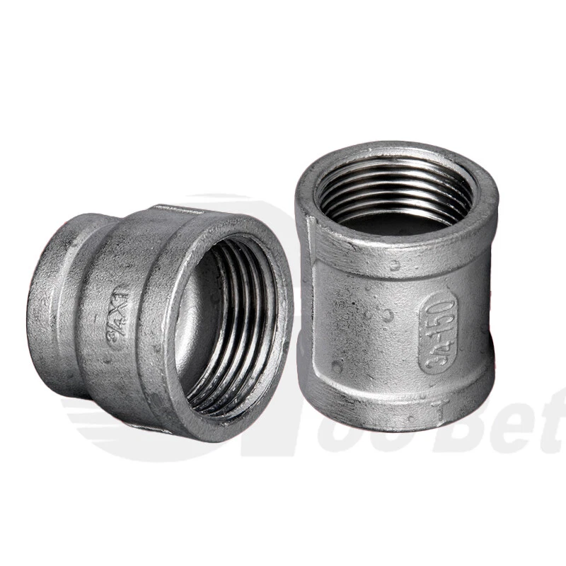 Stainless Steel Reducing Socket Connector 1/8" - 2" BSP Bush Couper Fittings 304 - Image 2 of 4