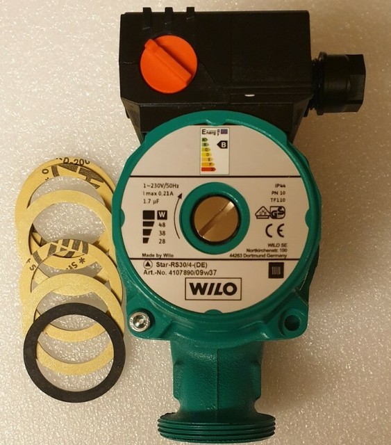 Wilo Star RS 30/4 4107890/09w37 1~230V Zirkulationspumpe Pumpe #64 ...