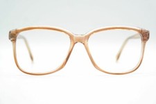 Vintage 70s Style 3642 Brown Oval Glasses Eyeglass Frame NOS