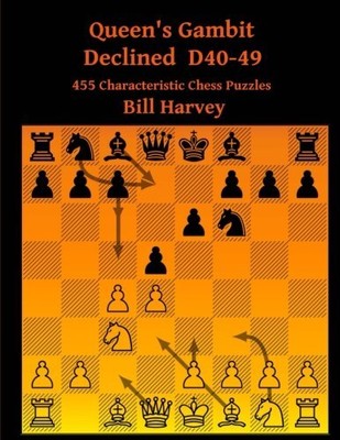 QUEEN'S GAMBIT DECLINED: D40-D49: 455 CHARACTERISTIC CHESS By Bill Harvey NEW