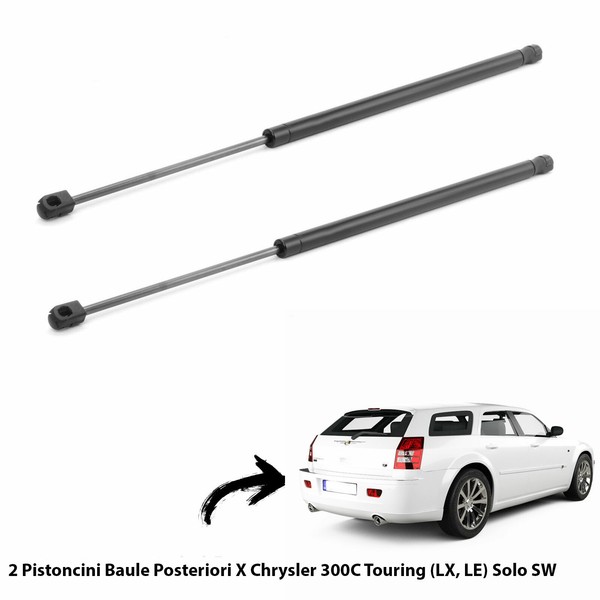 2 Gasfeder GasdruckdäMpfer Heckklappe FüR Chrysler 300C Touring (Lx)-image