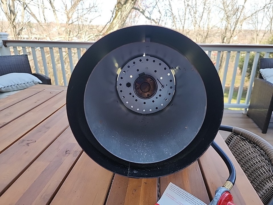 Mr Heater 38000 Btu Quiet Burner Technology Forced Air Propane Heater