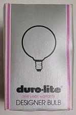USA MADE Duro-Lite 4725 25 Watt TINI-BRITE Designer Bulb Candelabra New