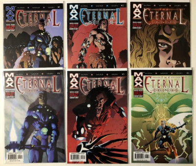 THE ETERNAL 2003 #1-6 COMPLETE SET LOT FULL RUN ETERNALS MARVEL MAX CHUCK AUSTIN