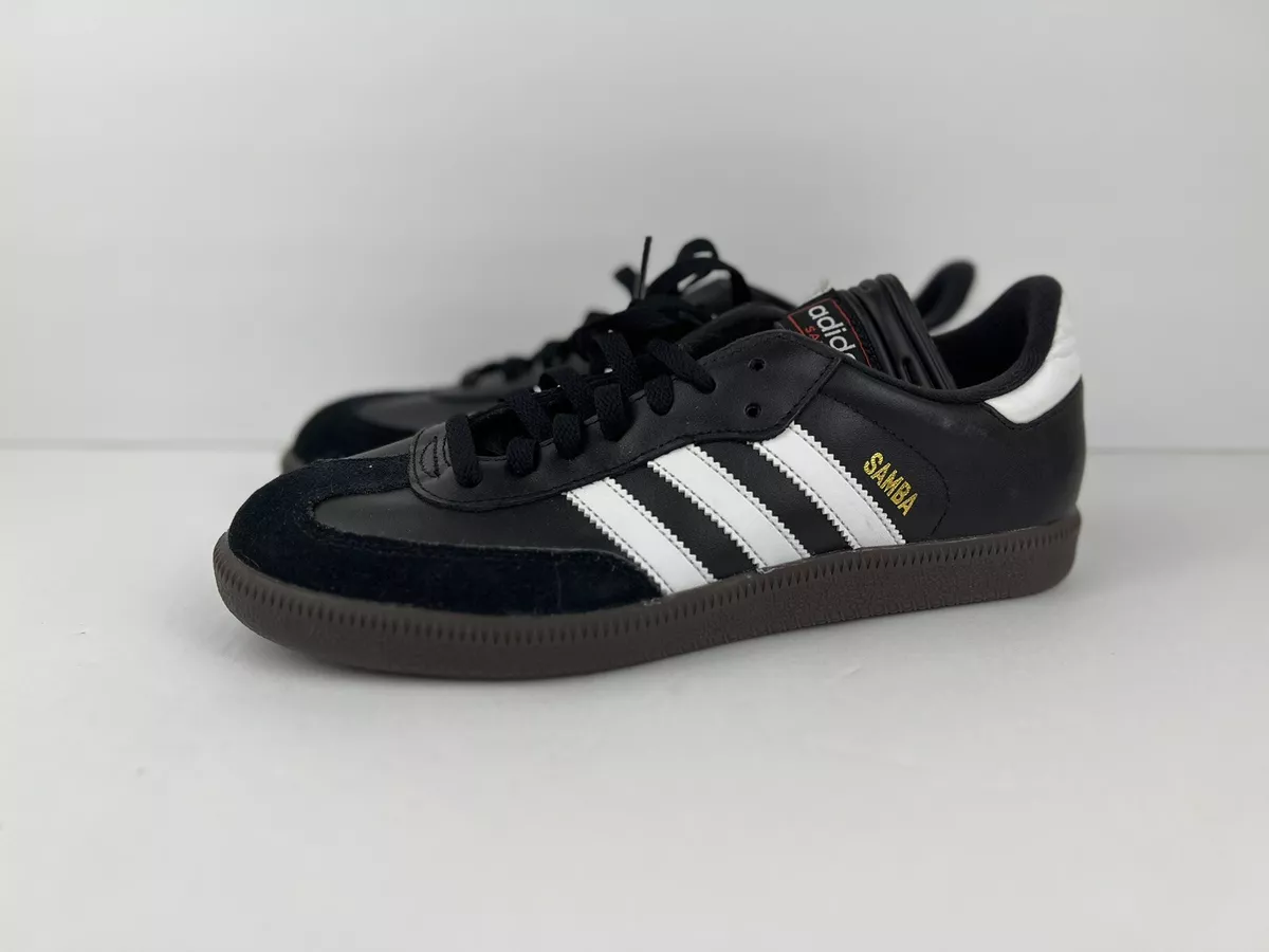 NEW SAMBA CLASSIC Mens Indoor Soccer Black Gum Men's Size 8 | eBay