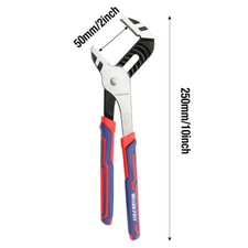 WORKPRO 10-Inch Groove Joint Pliers Adjustable Water Pump Pliers 50CrV Steel