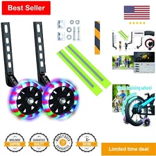 Kids' Bicycle Training Wheels - Non-Slip, Heavy Duty, Fits 12-20 Inch Bicycles