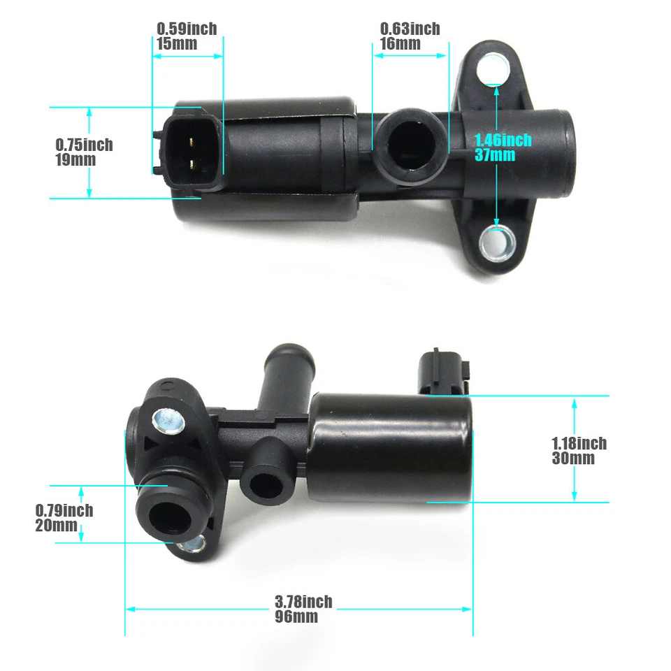 Evap Vapor Canister Vent Solenoid Valve For Infiniti G20 Nissan Altima Frontier - Image 2 of 4