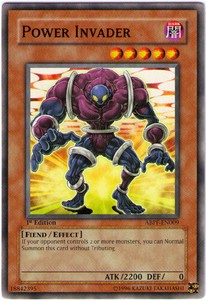 Power Invader - ABPF-EN009 - Common - Unlimited Edition x3 - Lightly Played