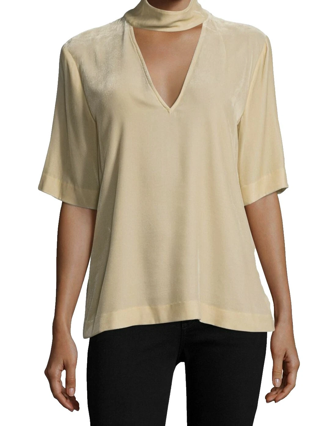 Blusa de seda Theory sólido para De mujer