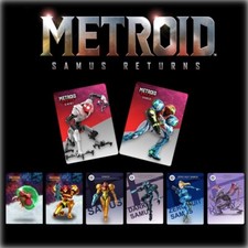 NEW ALL 11PCS Amiibo METROID DREAD PVC Card F...