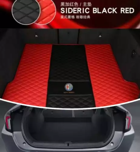 For Alfa Romeo Giulia Stelvio Car Trunk Mats Floor Mats Custom Carpet Waterproof - Picture 4 of 25