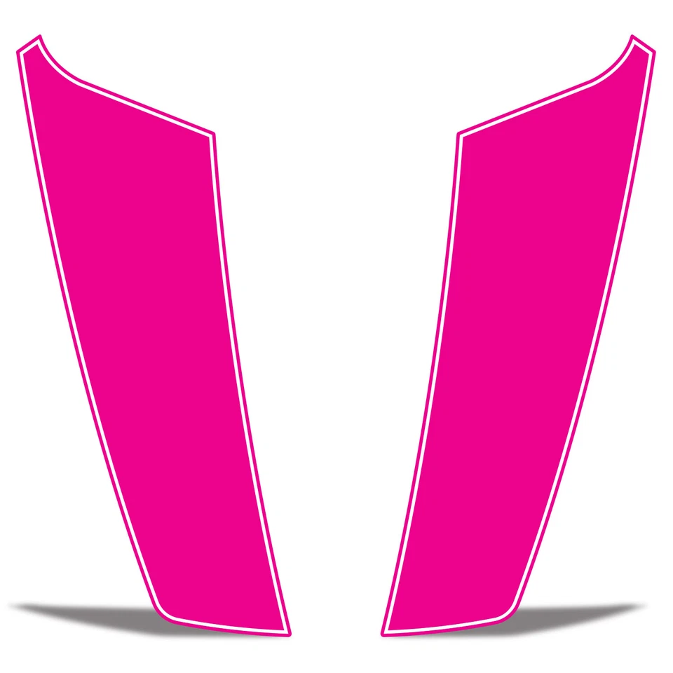 Hood Race Stripe kit for 2017 2018 2019 Ford Raptor F-150 Graphics Decals PINK - Image 2 of 3