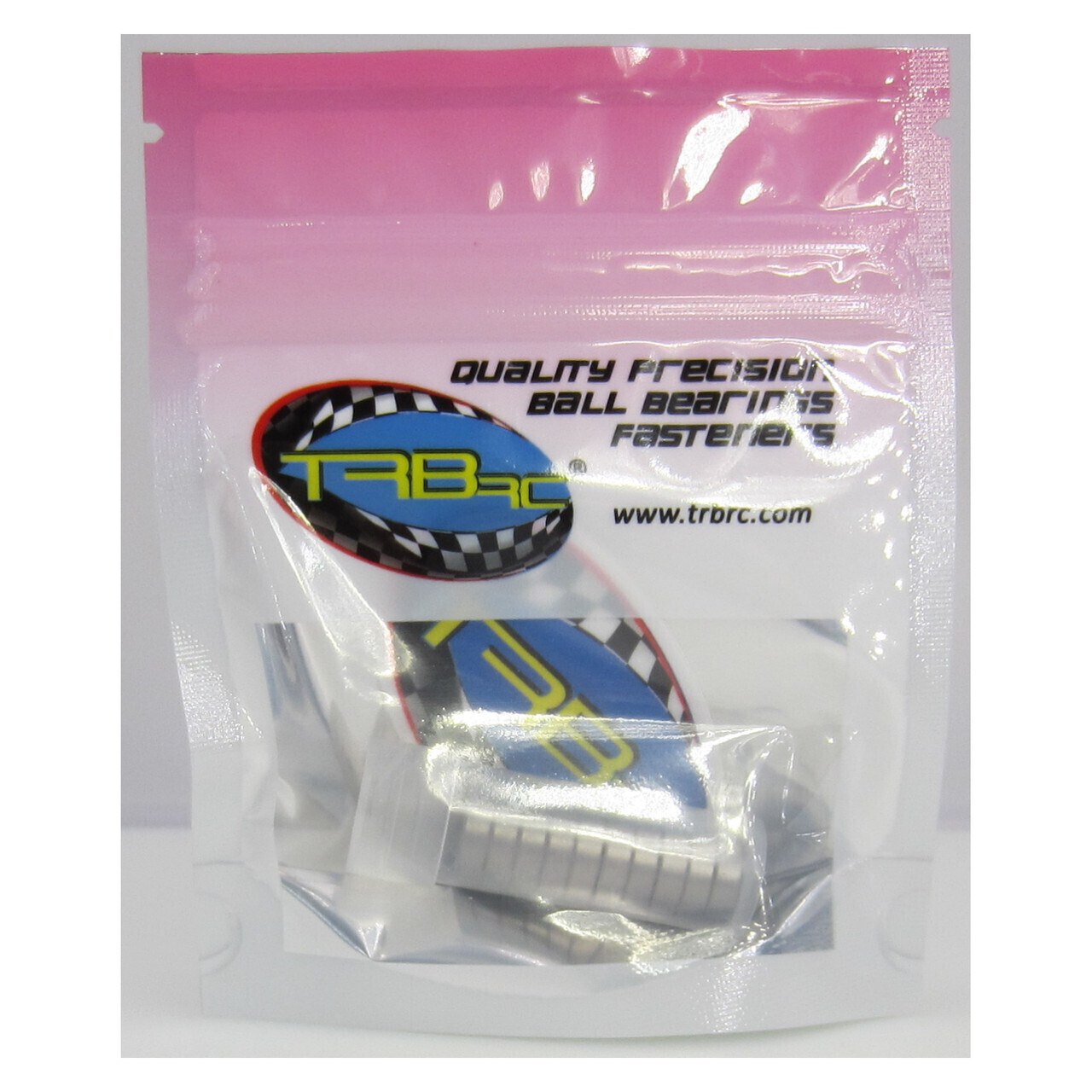 TRB RC 6x12x4mm Ball Bearings (2 Pack) - ABEC 5 Hybrid Seals Blue, For RC Cars & Models - View #8
