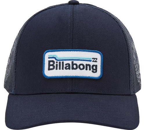 Billabong Men's Walled Navy Trucker Snapback hat cap