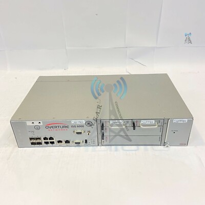 Overture, 6070-900, ISG 6000 2-slot Carrier Ethernet chassis *RH050120