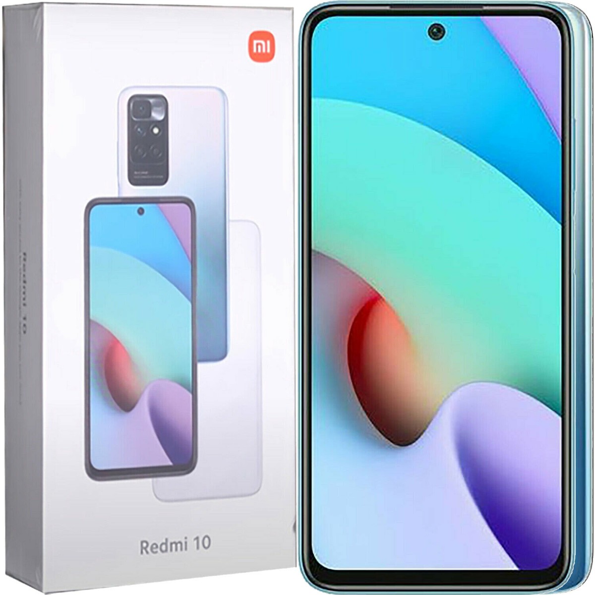Xiaomi Redmi 10 4G Sea Blue 64GB + 4GB Dual-Sim Factory Unlocked