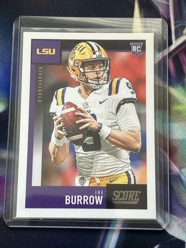 2020 Panini Score Joe Burrow Rookie Card RC #360 LSU Tigers Cincinnati Bengals