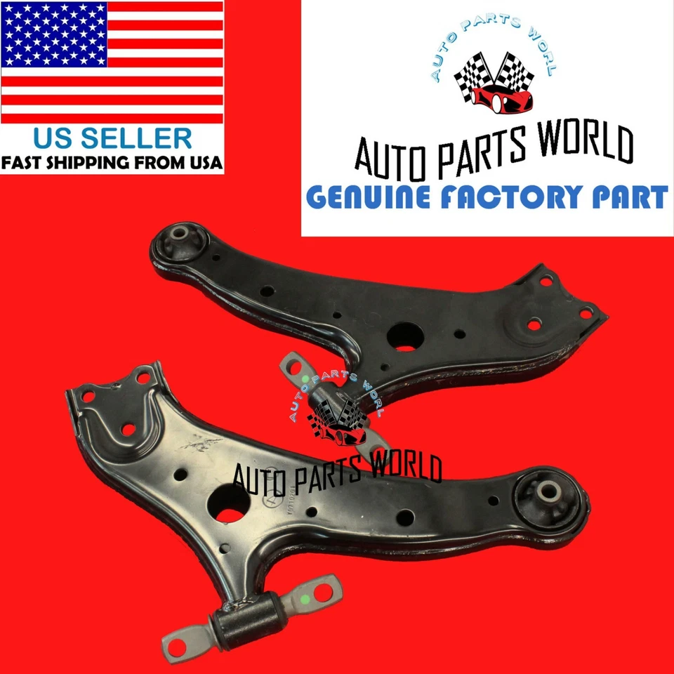 JUEGO DE BRAZOS DE CONTROL INFERIORES DELANTEROS ORIGINALES OEM TOYOTA HIGHLANDER VENZA RX350 RX450h Foto 2 de 4
