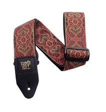 Ernie Ball 4162 Crimson Paisley Jacquard Guitar Strap 100% Genuine