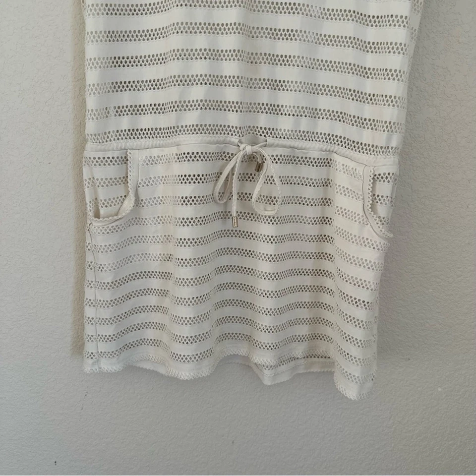 Calvin Klein Ivory Swim Coverup Tunic Size S/M EUC - Image 3 of 4
