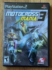 Motocross Mania 3 PS2 PlayStation 2 Video Game Complete with Manual