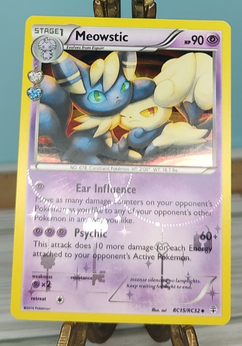 Pokémon TCG Meowstic RC15/RC32 Generations Uncommon Trading Card TCG