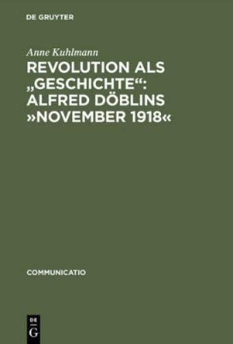 Anne Kuhlmann Revolution als 