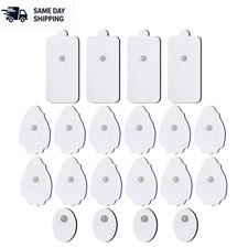 20 Pack Replacement Electrodes - Soft, Safe, and Versatile Adhesive Pads
