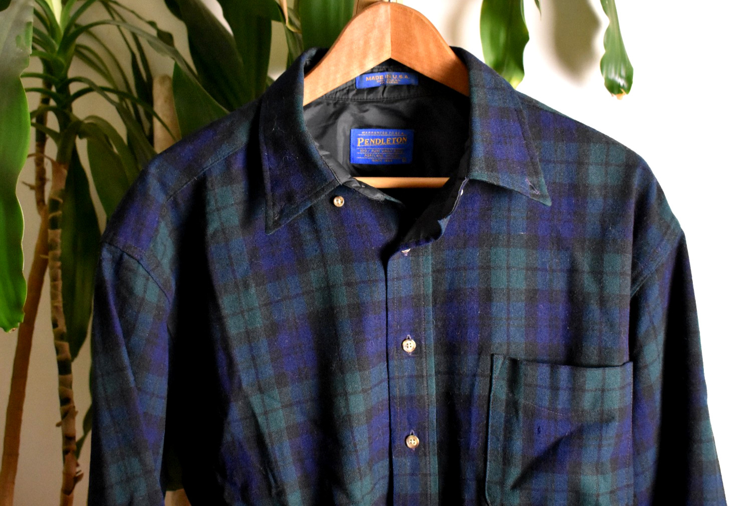 Vintage Pendleton Authentic Black Watch Tartan Sh… - image 2