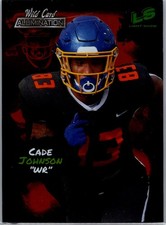 2021 Wild Card Alumination #LS-22 Cade Johnson Light Show Red