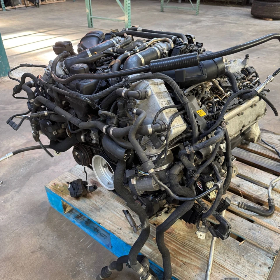13-15 BMW 750i xDrive OEM AT AWD 4.4L V8 DOHC 32V Engine Motor Assy 120K 5112 - Image 4 of 4
