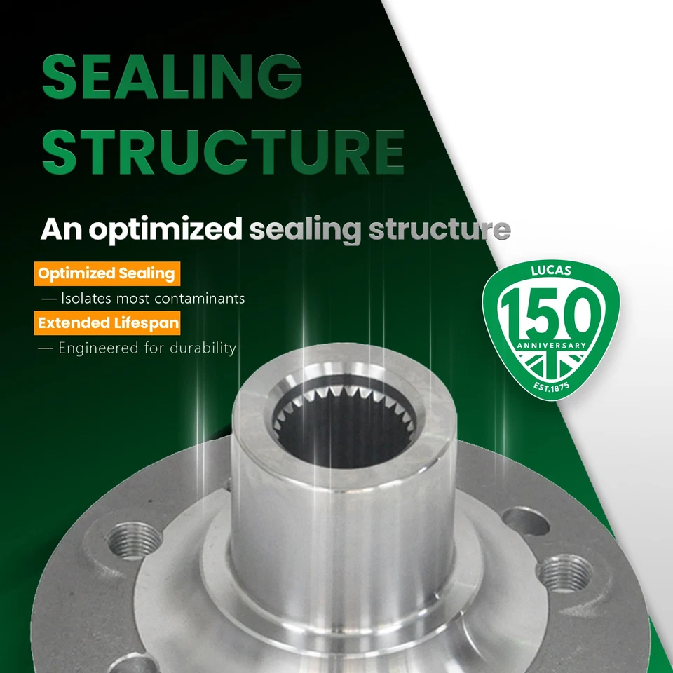 Buje de rueda trasero izquierdo Lucas nuevo para Mercedes-Benz GL350 GL450 R350 2006-2013 Foto 3 de 4