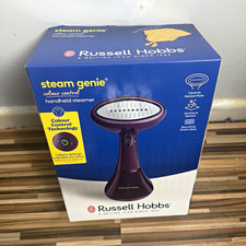 Russell Hobbs Steam Genie Colour Control Handheld Garment Steamer - Open Box