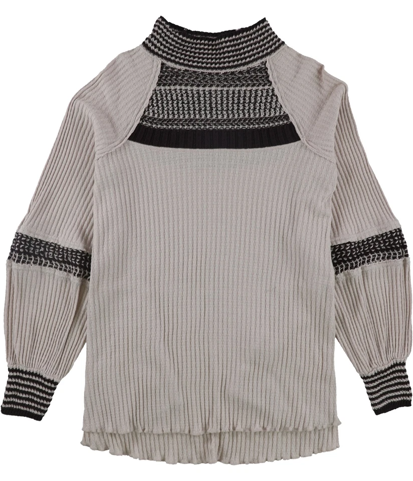 Blusa túnica térmica Free People para mujer, rosa, S