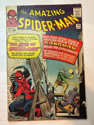 THE AMAZING SPIDER-MAN #18 1963 FN- 5.5