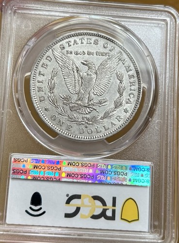 1882-O/S Strong Morgan Silver Dollar PCGS AU55 - Picture 2 of 4