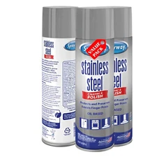 Sprai-way Stainless Steel Cleaner, 15 oz Aerosol Spray - Oil-Based Foaming Fo...
