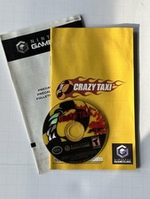 Crazy Taxi GameCube Disc/ Manual Only. DOES NOT WORK!!