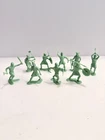 Set of 9 Vintage Louis Marx & Co. Plastic Viking Figures – 1960s (MCMLXV Marked)