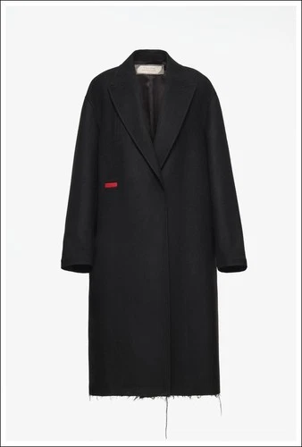 JOHN GALLIANO x ZARA LIMITED EDITION OVERSIZED CONTRAST COAT Size L with box - product listing photo